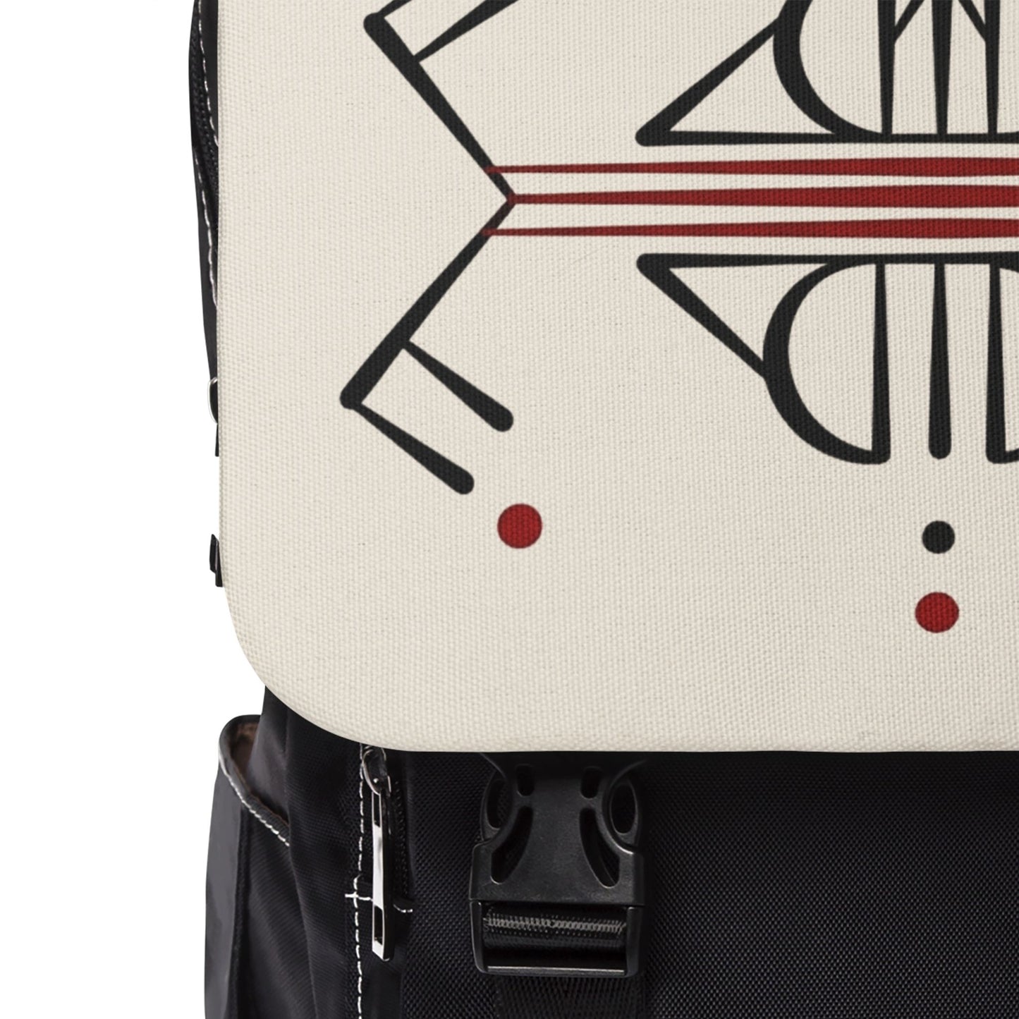 Sac à dos minimaliste – Sac bandoulière décontracté avec motif d'arbre de vie