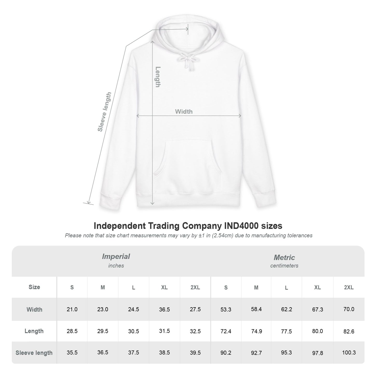 Hoodie — Hoodie avec symbole Bonorial et imprimé au dos « Énergie Rythme Équilibre »