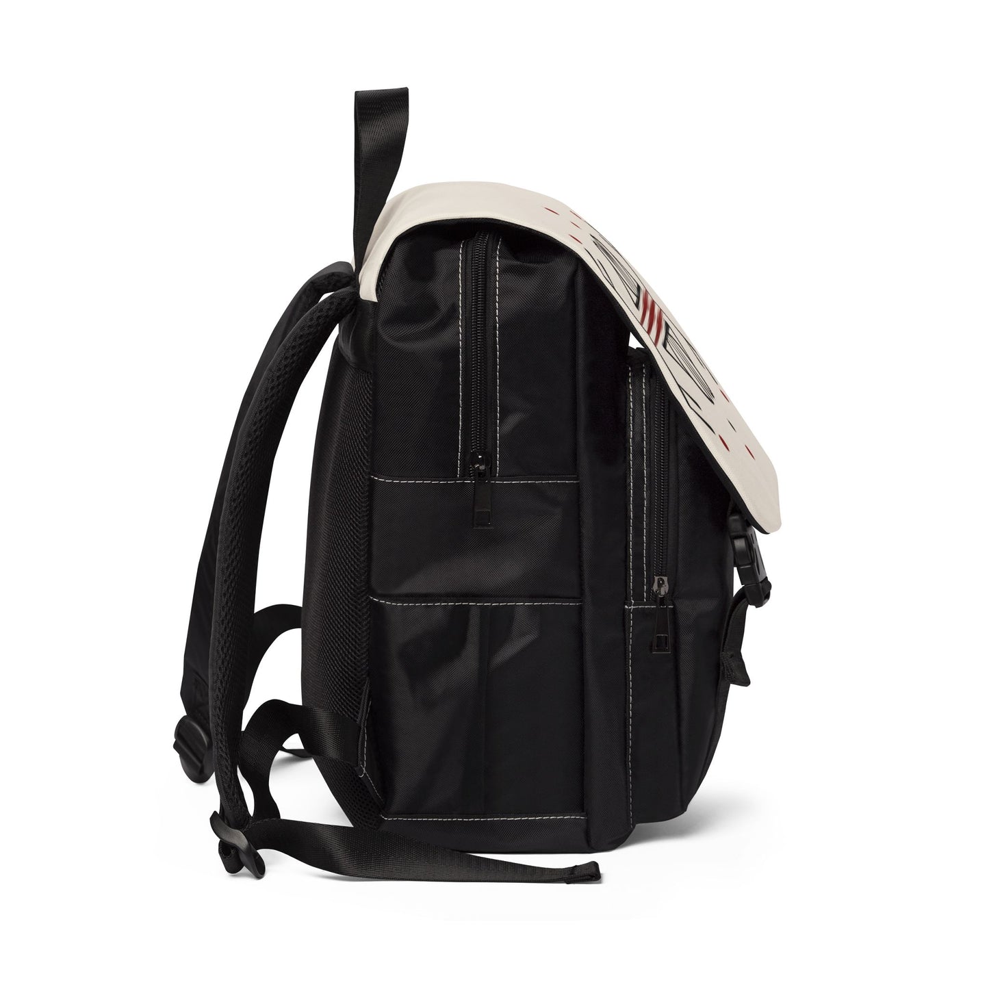 Sac à dos minimaliste – Sac bandoulière décontracté avec motif d'arbre de vie