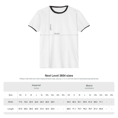 Bonorial Geometric Logo Ringer T-Shirt