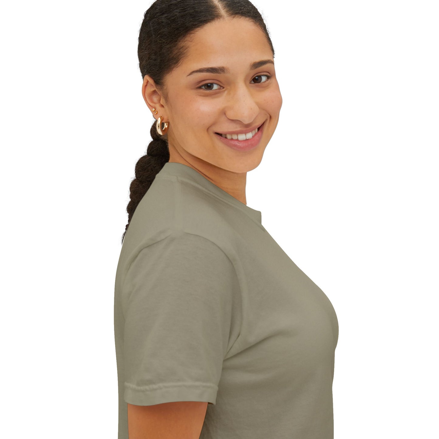 T-shirt à poche Bonorial — t-shirt teint en pièce à logo minimal