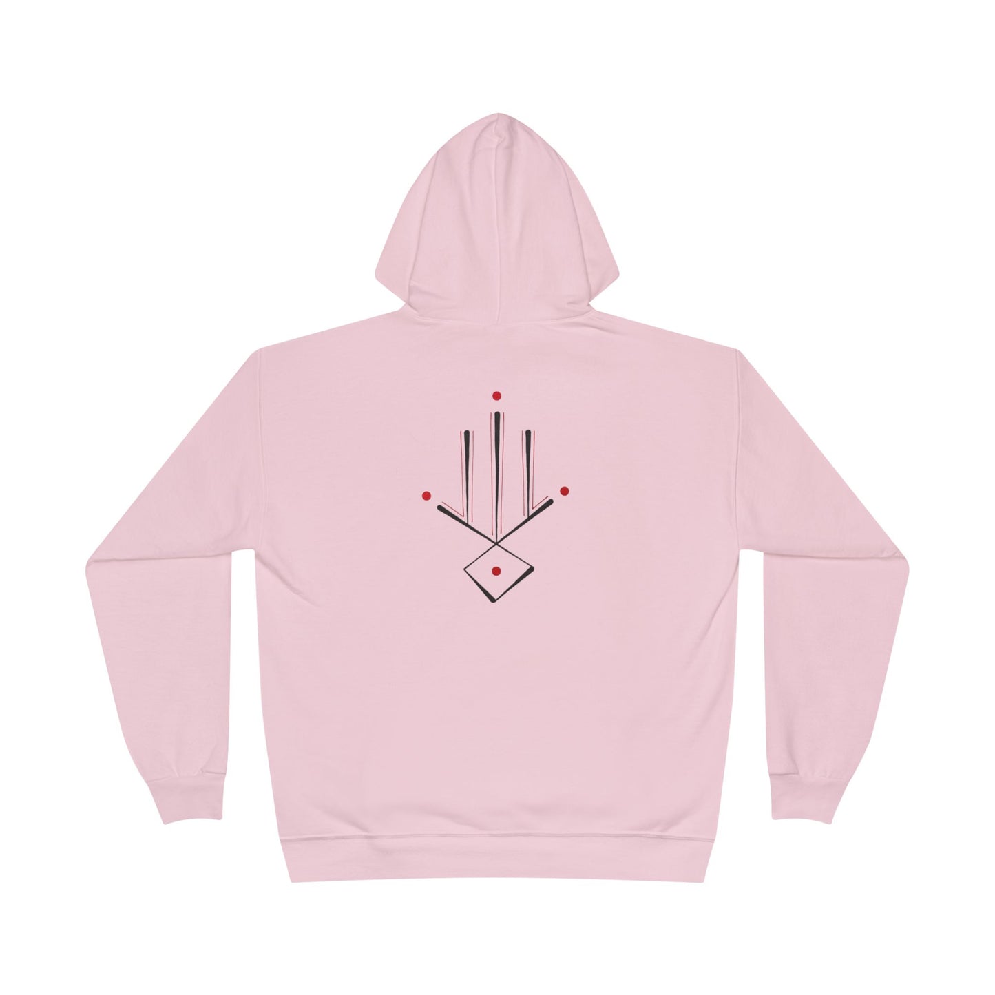 Minimal Geometric Hoodie — Abstract Line Art Pullover