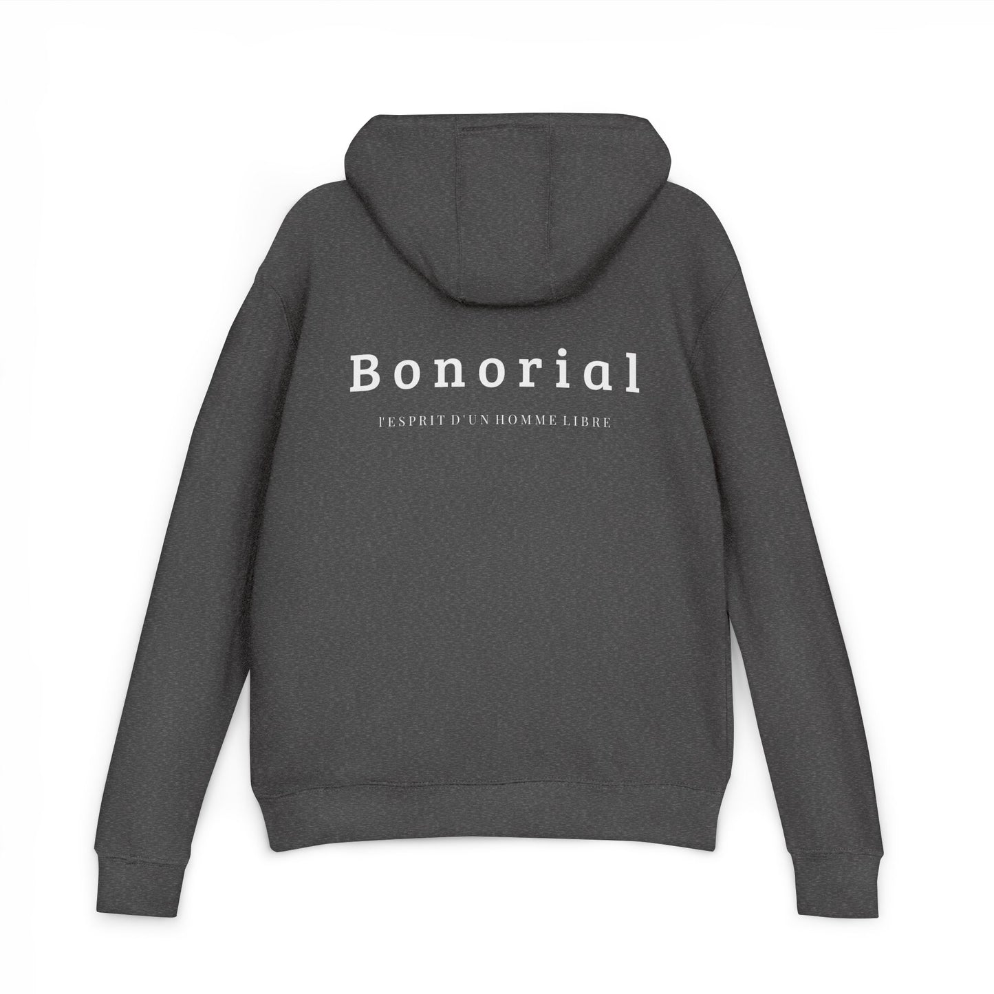 Bonorial Logo Hoodie — minimal Back