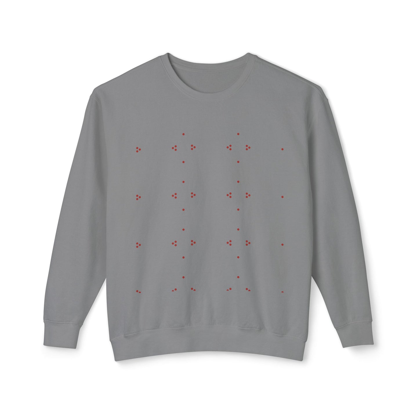 Bonorial Libre Echo Crewneck Sweatshirt — Minimal Geometric Back Graphic