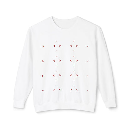 Bonorial Libre Echo Crewneck Sweatshirt — Minimal Geometric Back Graphic