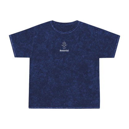 Mineral Wash T‑Shirt — Minimalist Sacred Geometry Graphic