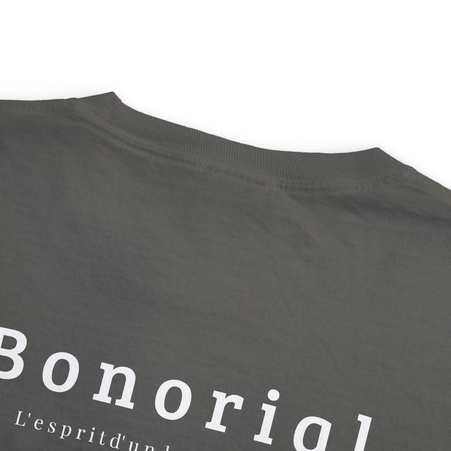 T-shirt à poche Bonorial — t-shirt teint en pièce à logo minimal