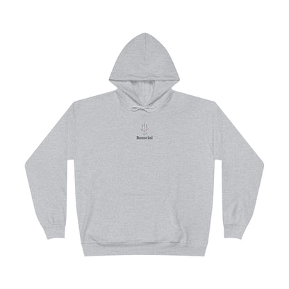 Minimal Geometric Hoodie — Abstract Line Art Pullover