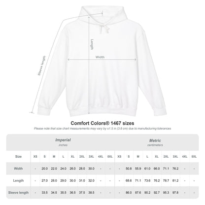 Bonorial Minimalist Logo Hoodie — Lightweight Cream Hooded Sweatshirt