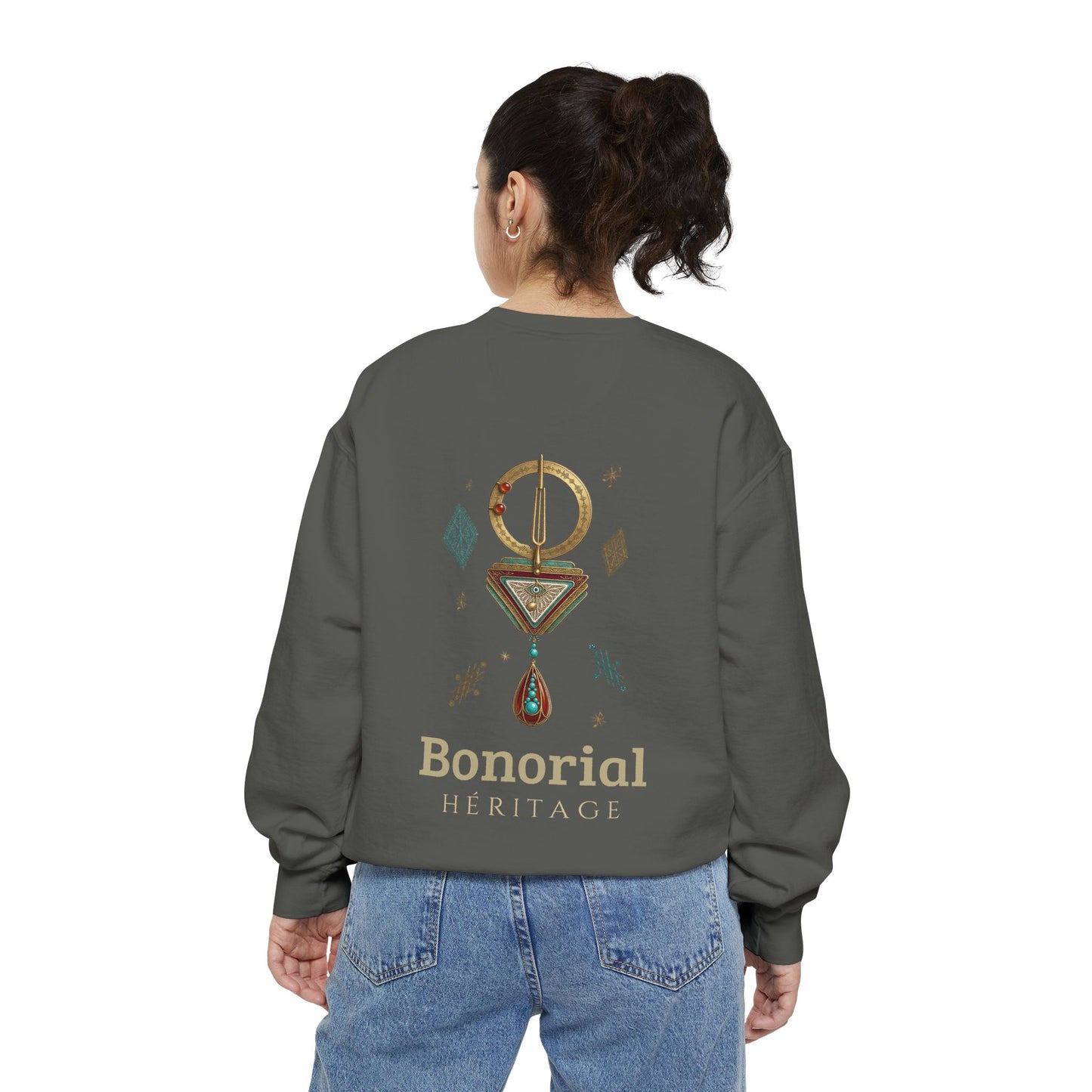 Sweatshirt à pendentif Heritage — Sweat à col rond