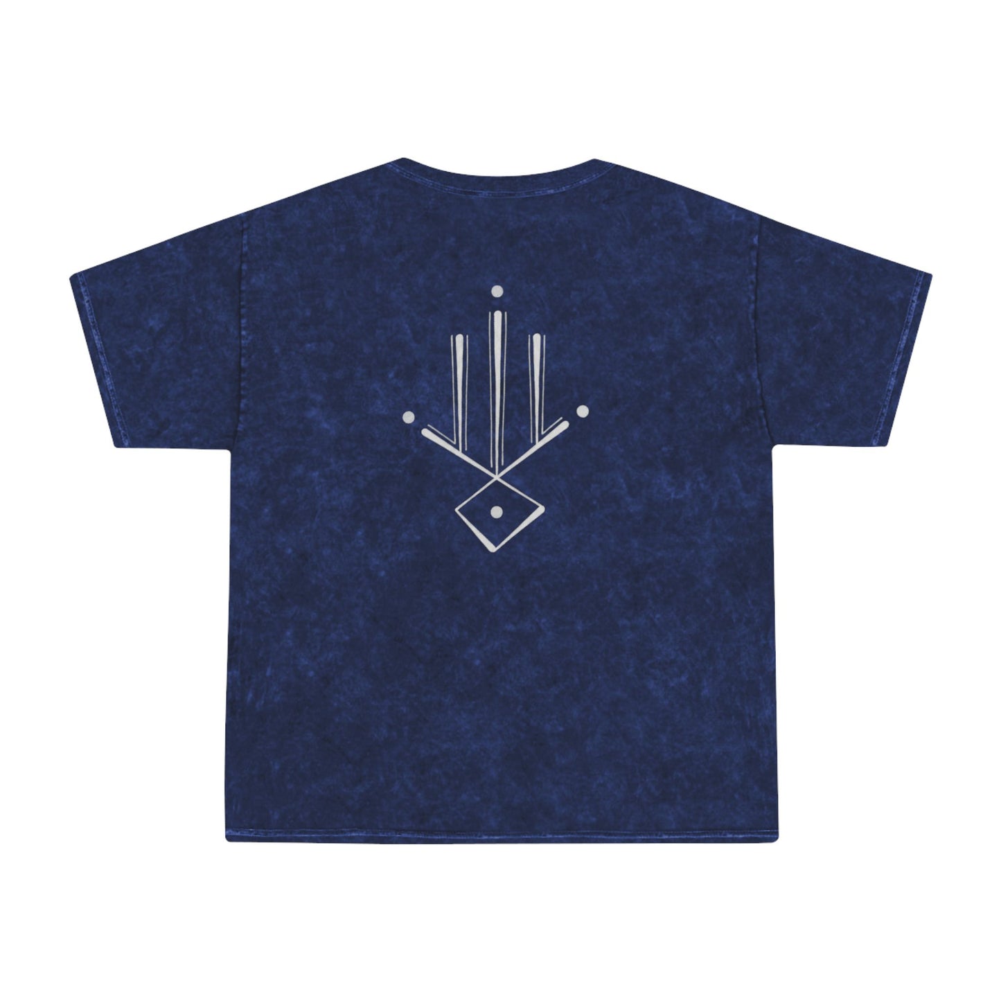 Mineral Wash T‑Shirt — Minimalist Sacred Geometry Graphic