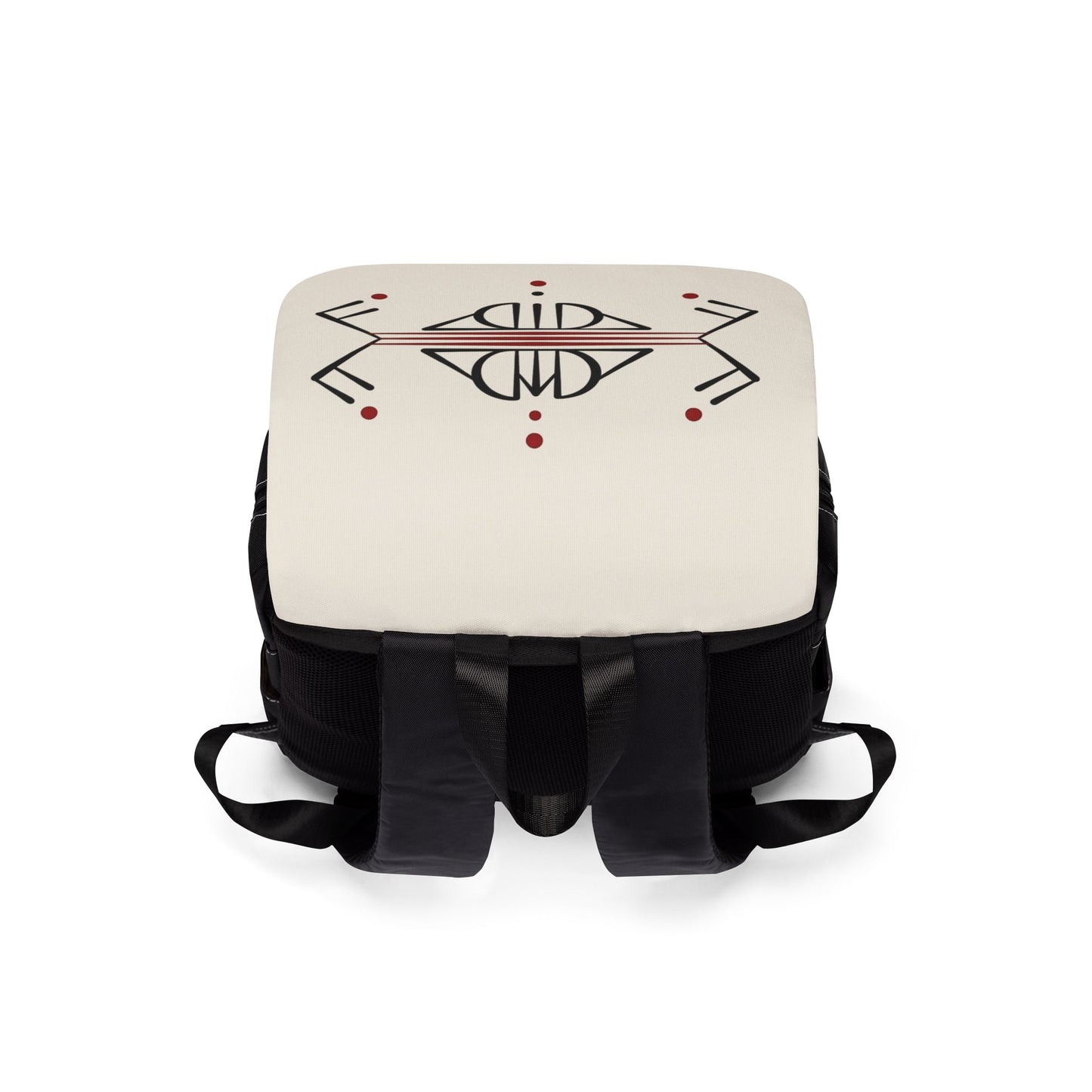 Sac à dos minimaliste – Sac bandoulière décontracté avec motif d'arbre de vie