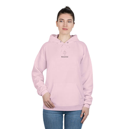 Minimal Geometric Hoodie — Abstract Line Art Pullover