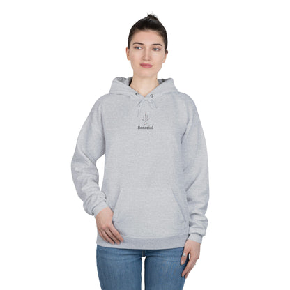 Minimal Geometric Hoodie — Abstract Line Art Pullover