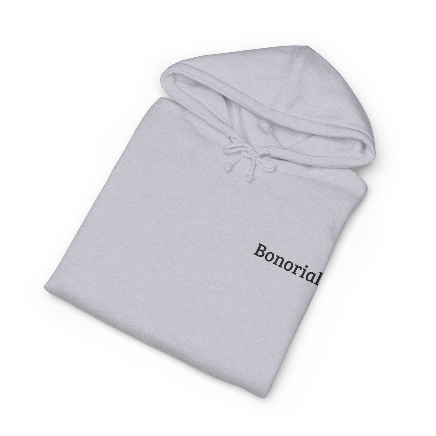 Hoodie — Hoodie avec symbole Bonorial et imprimé au dos « Énergie Rythme Équilibre »