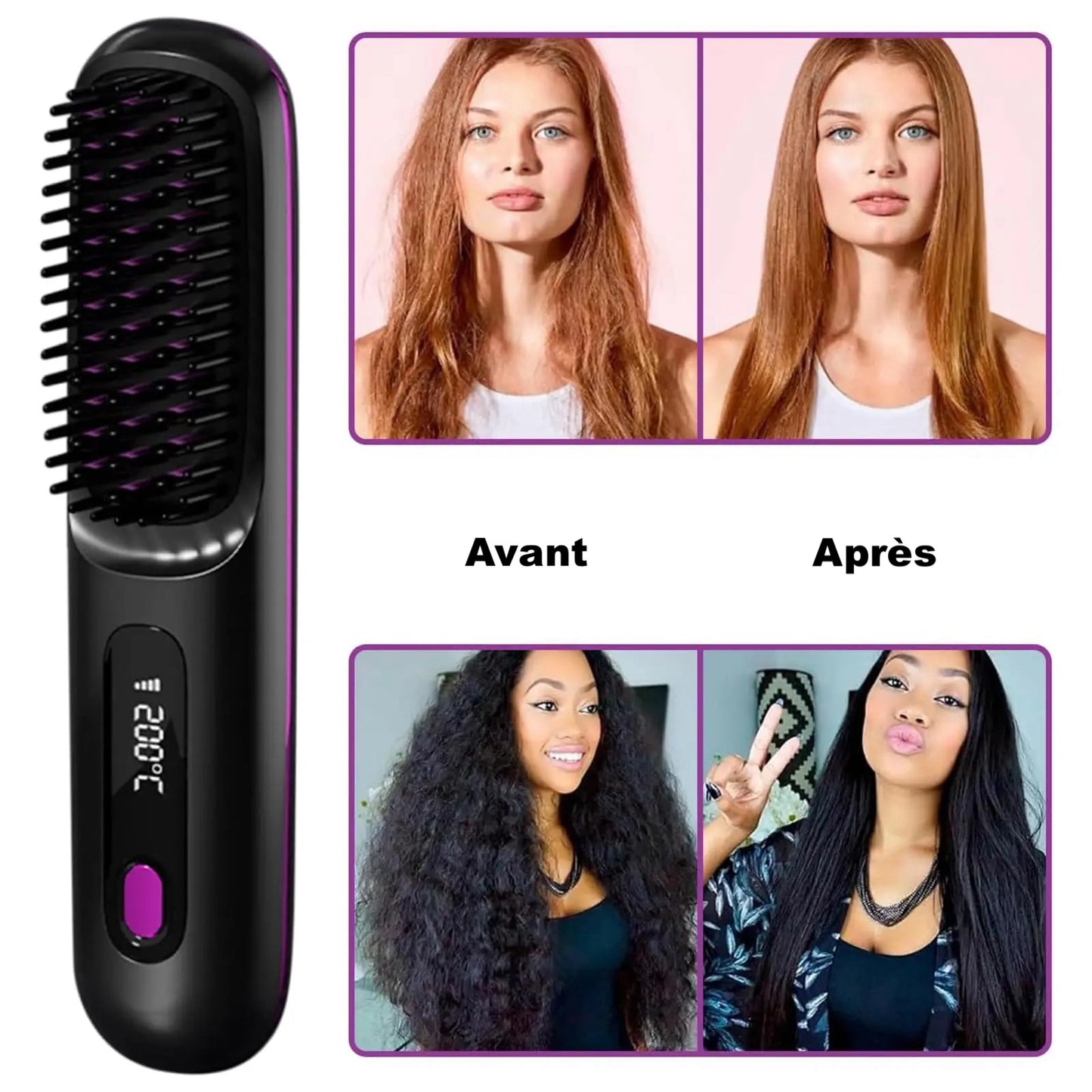 LissGlow Portable –anti-frisottis