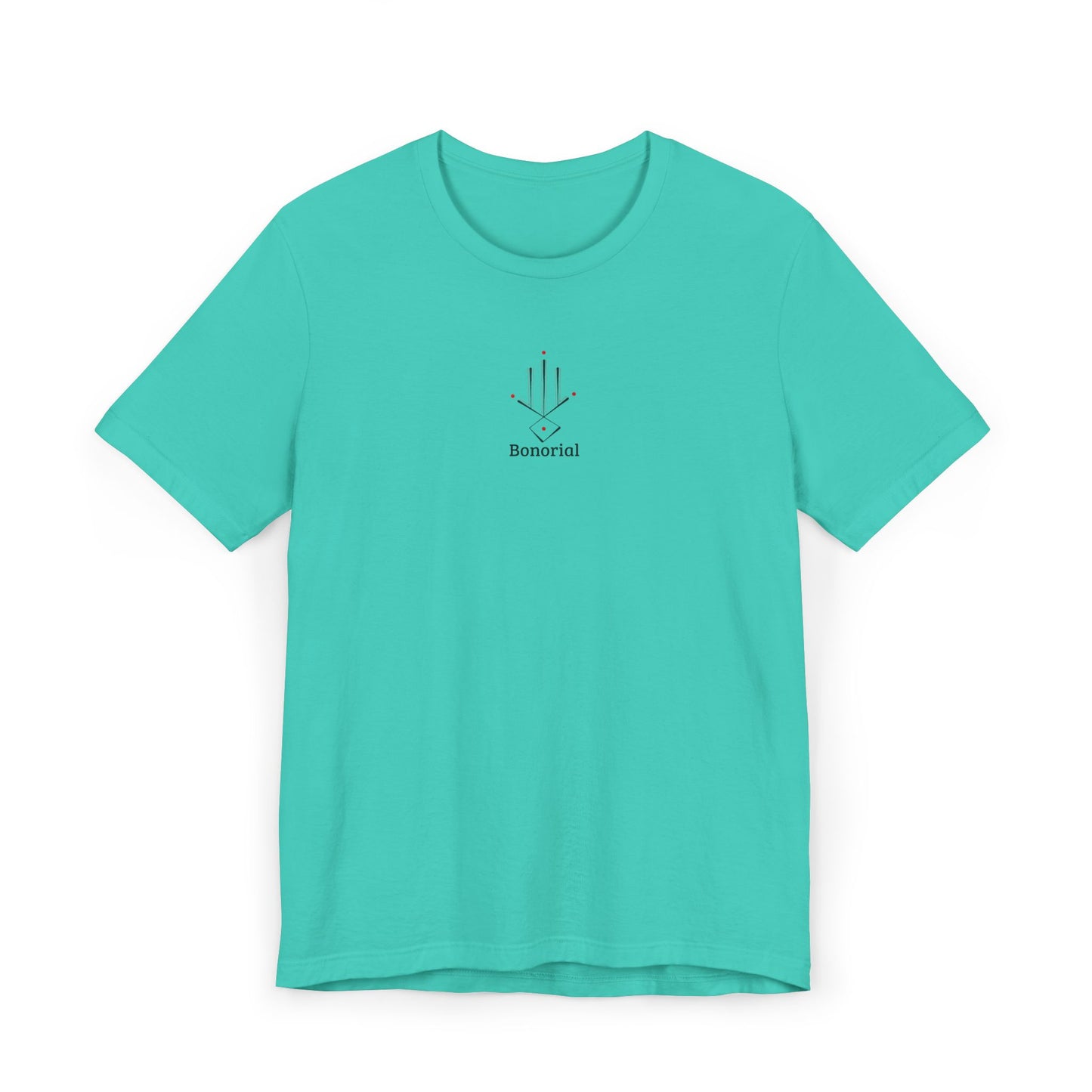 Minimal Geometric T‑Shirt — Abstract Line & Dot Design