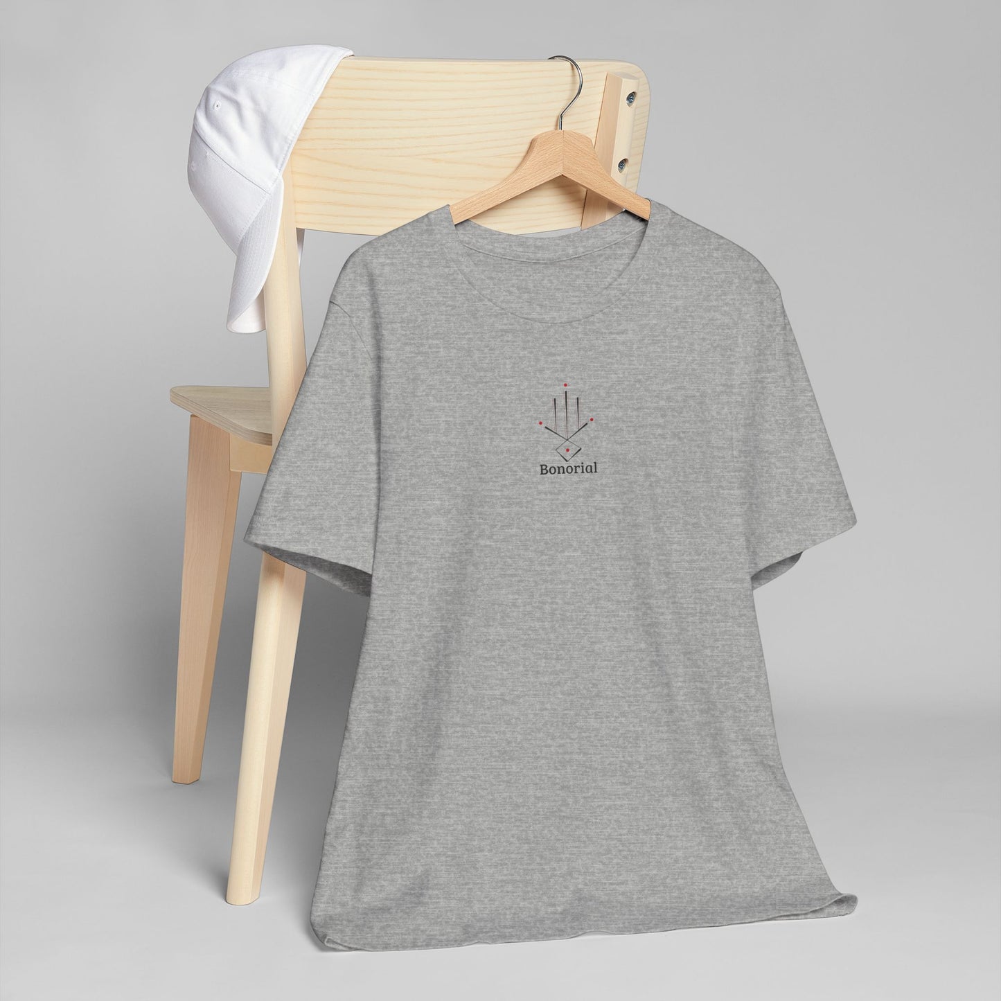 Minimal Geometric T‑Shirt — Abstract Line & Dot Design
