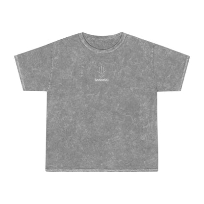 Mineral Wash T‑Shirt — Minimalist Sacred Geometry Graphic
