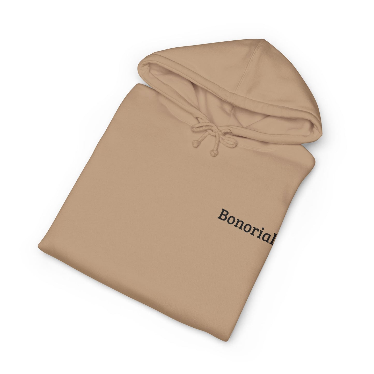 Hoodie — Hoodie avec symbole Bonorial et imprimé au dos « Énergie Rythme Équilibre »