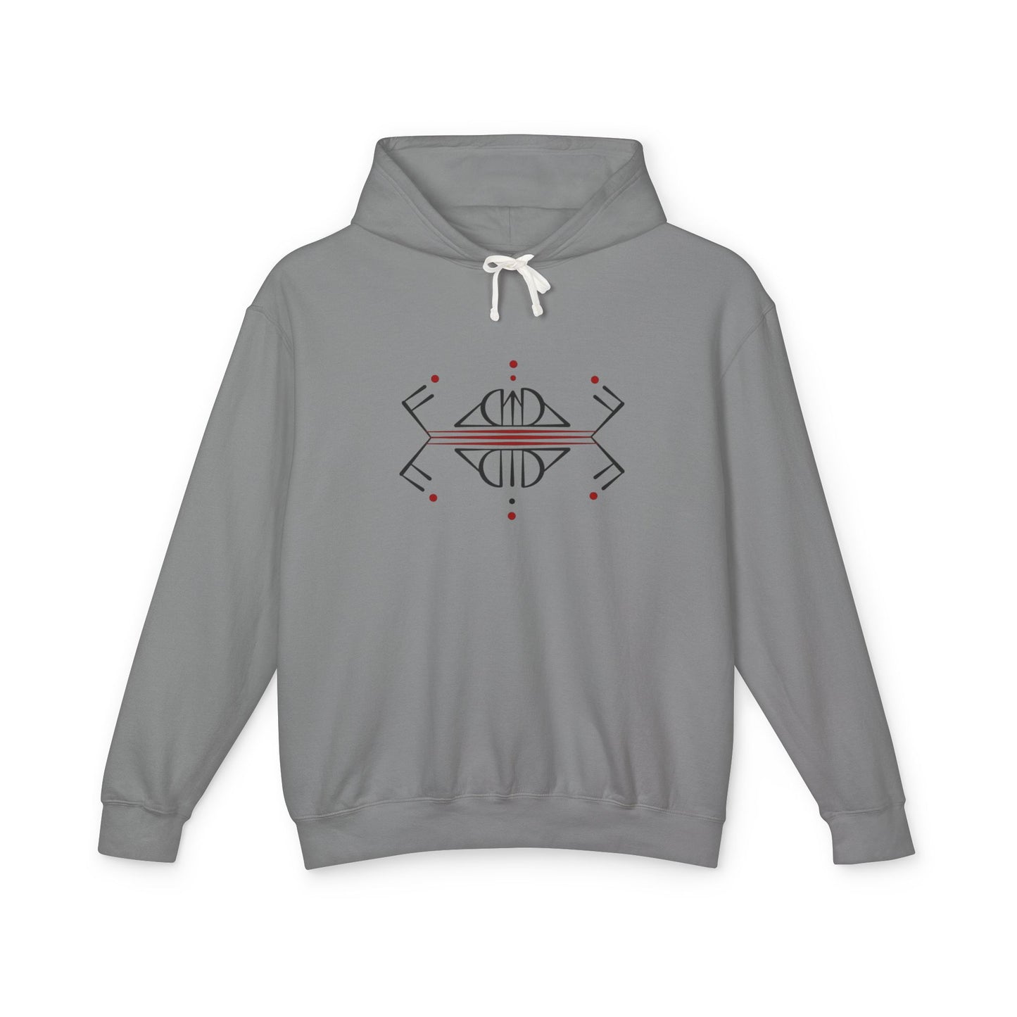 Bonorial Minimalist Logo Hoodie — Lightweight Cream Hooded Sweatshirt