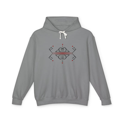 Bonorial Minimalist Logo Hoodie — Lightweight Cream Hooded Sweatshirt
