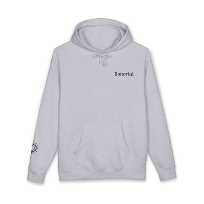 Hoodie — Hoodie avec symbole Bonorial et imprimé au dos « Énergie Rythme Équilibre »