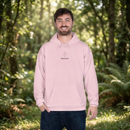 Minimal Geometric Hoodie — Abstract Line Art Pullover
